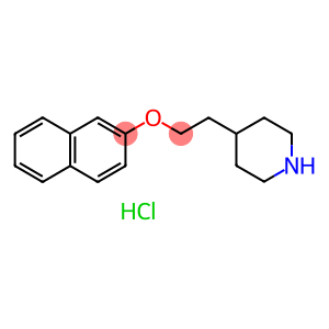 4-[2-(2-Naphthyloxy)ethyl]piperidine hydrochloride