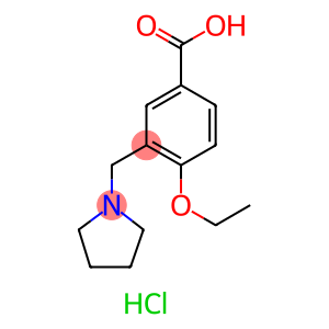 4-Ethoxy-3-pyrrolidin-1-ylmethyl-benzoic acidhydrochloride