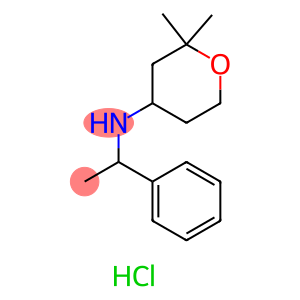 (2,2-DIMETHYL-TETRAHYDRO-PYRAN-4-YL)-(1-PHENYL-ETHYL)-AMINE HYDROCHLORIDE