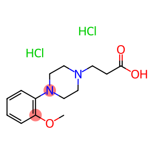 3-[4-(2-METHOXY-PHENYL)-PIPERAZIN-1-YL]-PROPIONIC ACID DIHYDROCHLORIDE