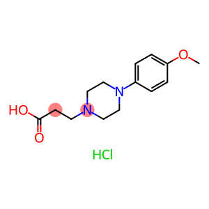 3-[4-(4-METHOXY-PHENYL)-PIPERAZIN-1-YL]-PROPIONIC ACID DIHYDROCHLORIDE