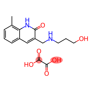 3-[(3-HYDROXY-PROPYLAMINO)-METHYL]-8-METHYL-1H-QUINOLIN-2-ONE OXALATE