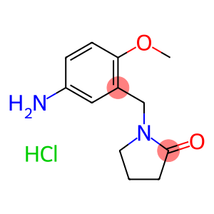 1-(5-Amino-2-methoxybenzyl)pyrrolidin-2-onehydrochloride