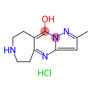 2-Methyl-6,7,8,9-tetrahydro-5H-1,4,7,10a-tetraaza-cyclohepta[f]inden-10-ol hydrochloride