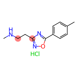 1,2,4-oxadiazole-3-ethanamine, N-methyl-5-(4-methylphenyl)-