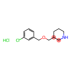 3-{[(3-Chlorobenzyl)oxy]methyl}piperidinehydrochloride