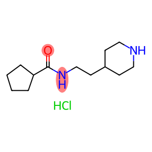 Cyclopentanecarboxylic acid (2-piperidin-4-yl-ethyl)-amide hydrochloride