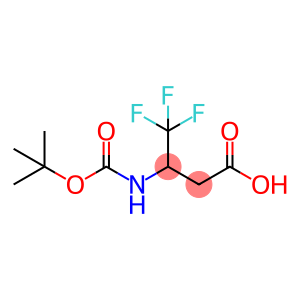 Butanoic acid, 3-[[(1,1-dimethylethoxy)carbonyl]amino]-4,4,4-trifluoro-