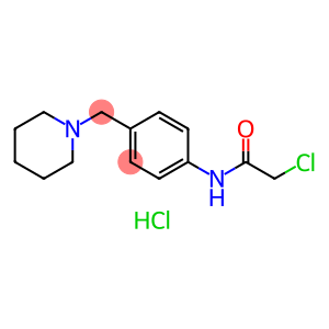 2-CHLORO-N-(4-PIPERIDIN-1-YLMETHYL-PHENYL)-ACETAMIDE HYDROCHLORIDE