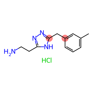 {2-[3-(3-Methylbenzyl)-1H-1,2,4-triazol-5-yl]-ethyl}amine hydrochloride