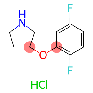 3-(2,5-二氟苯氧基)吡咯烷盐酸盐