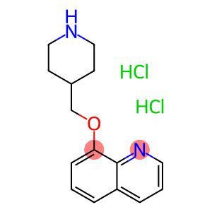 8-(4-Piperidinylmethoxy)quinoline dihydrochloride