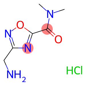1,2,4-Oxadiazole-5-carboxamide, 3-(aminomethyl)-N,N-dimethyl-, hydrochloride