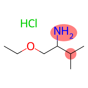 1-Ethoxy-3-methyl-2-butanamine hydrochloride