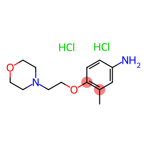 3-Methyl-4-[2-(4-morpholinyl)ethoxy]phenylaminedihydrochloride