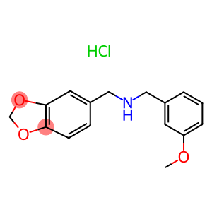 Benzo[1,3]dioxol-5-ylmethyl-(3-methoxy-benzyl)-amine hydrochloride