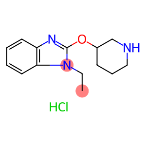 1-Ethyl-2-(3-piperidinyloxy)-1H-benzimidazole hydrochloride