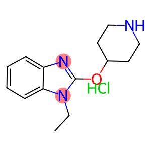 1-乙基-2-(4-哌啶基氧基)-1H-苯并咪唑盐酸盐