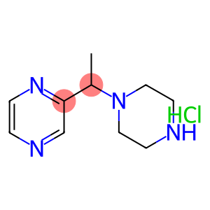 2-(1-(piperazin-1-yl)ethyl)pyrazine hydrochloride, 98+% C10H17ClN4, MW: 228.72