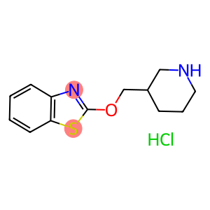 2-(PIPERIDIN-3-YLMETHOXY)BENZO[D]THIAZOLE HYDROCHLORIDE