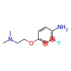 4-[2-(dimethylamino)ethoxy]-2-fluoroaniline