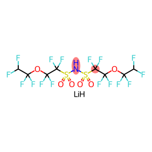 1,1,2,2-四氟-2-(1,1,2,2-四氟乙氧基)-N-[[1,1,2,2-四氟-2-(1,1,2,2-四氟乙氧基)乙基]磺酰基]乙磺酰胺锂盐
