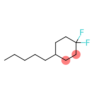 Cyclohexane, 1,1-difluoro-4-pentyl-