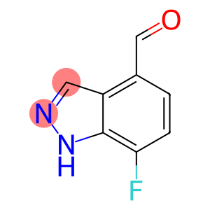 7-氟-1-氢-吲唑-4-甲醛