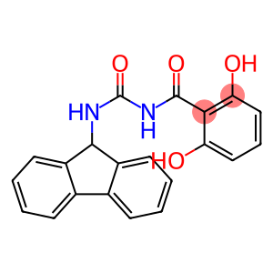 Benzamide, N-[(9H-fluoren-9-ylamino)carbonyl]-2,6-dihydroxy-