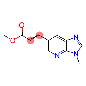 (E)-Methyl 3-(3-methyl-3H-imidazo[4,5-b]pyridin-6-yl)acrylate