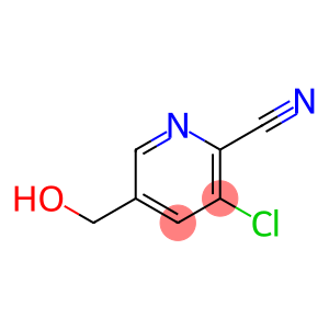 2-Pyridinecarbonitrile, 3-chloro-5-(hydroxymethyl)-