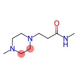 1-Piperazinepropanamide,N,4-dimethyl-(9CI)