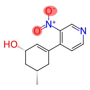 rel-(1R,5R)-5-Methyl-3-(3-nitro-4-pyridinyl)-2-cyclohexen-1-ol