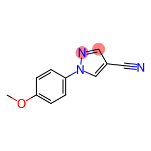 1-(4-Methoxyphenyl)-1H-pyrazole-4-carbonitrile