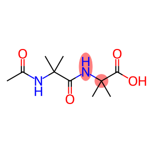 Alanine, N-(N-acetyl-2-methylalanyl)-2-methyl- (9CI)