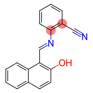 2-{[(E)-(2-Hydroxynaphthalen-1-yl)methylidene]amino}benzonitrile