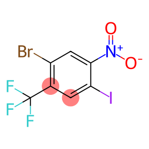 1-Bromo-4-iodo-5-nitro-2-(trifluoromethyl)benzene