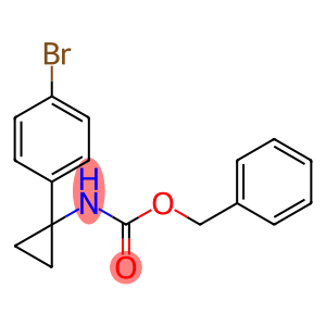 1-(4-溴苯基)环丙基氨基甲酸苄酯