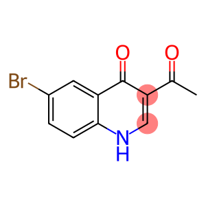 4(1H)-Quinolinone, 3-acetyl-6-bromo-