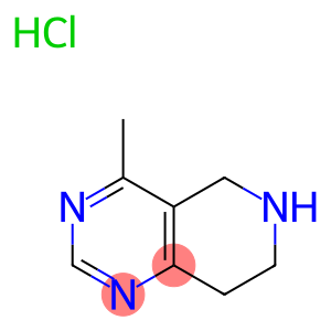 4-methyl-5H,6H,7H,8H-pyrido[4,3-d]pyrimidine hydrochloride