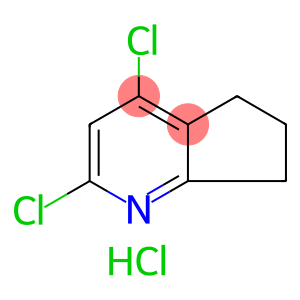 2,4-二氯-6,7-二氢-5H-环戊二[b]吡啶盐酸盐