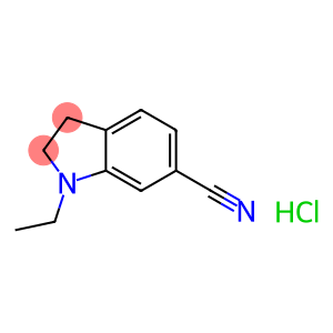 1-Ethyl-2,3-dihydroindole-6-carbonitrile Hydrochloride