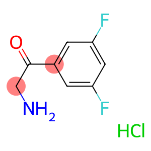 2-Amino-1-(3,5-difluorophenyl)-ethanone HCl