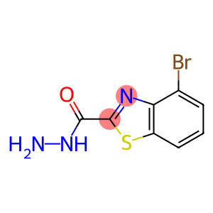 2-Benzothiazolecarboxylic acid, 4-bromo-, hydrazide