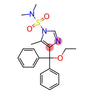 1H-Imidazole-1-sulfonamide, 4-(ethoxydiphenylmethyl)-N,N,5-trimethyl-