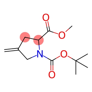 1-(1,1-Dimethylethyl) 2-methyl 4-methylene-1,2-pyrrolidinedicarboxylate