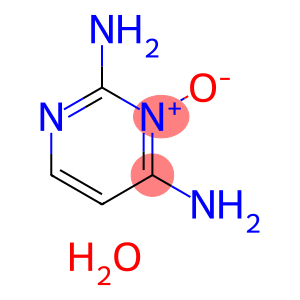 2,4-PYRIMIDINEDIAMINE, 3-OXIDE, HYDRATE (1:1)