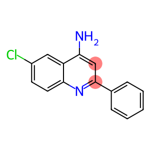 4-Quinolinamine, 6-chloro-2-phenyl-