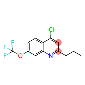 4-Chloro-2-propyl-7-trifluoromethoxyquinoline