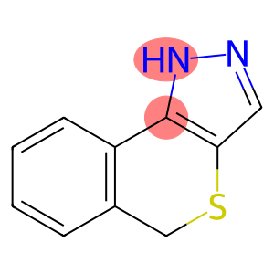 [2]Benzothiopyrano[4,3-c]pyrazole, 1,5-dihydro-
